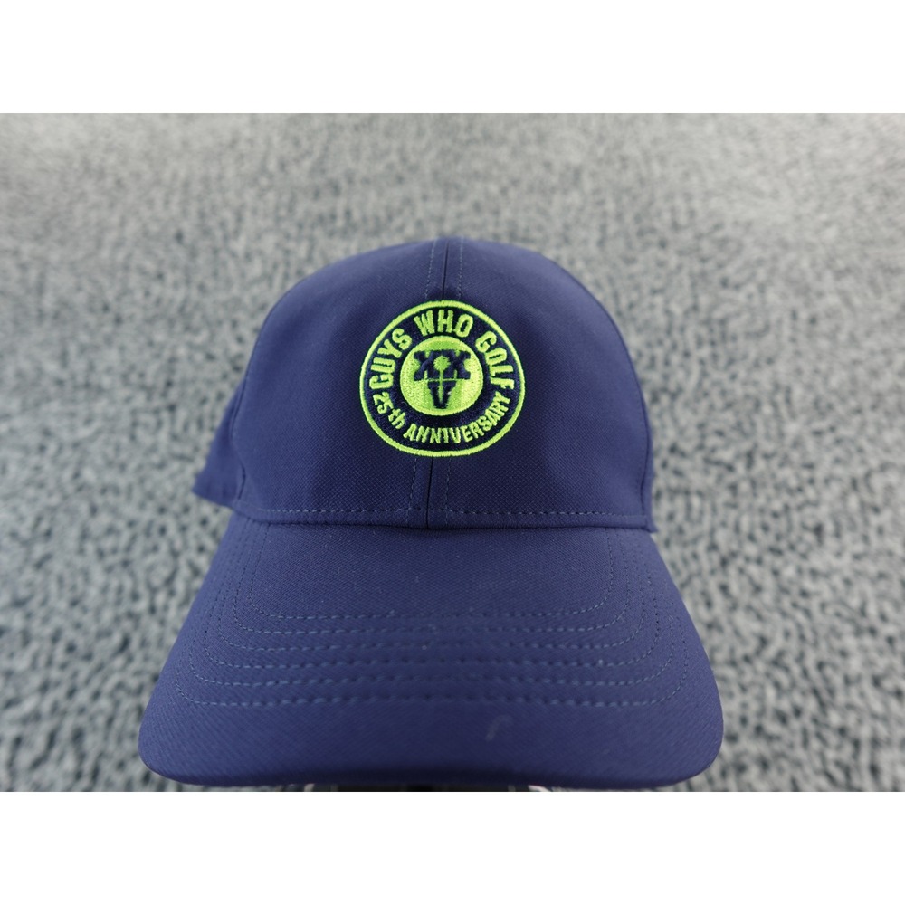 Nike Legacy 91 Dri-FIT Golf Cap Navy Blue Guys Who Golf 25th Anniversary Embroid